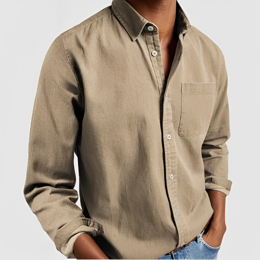 Jalen - Chemise homme manches longues style décontracté