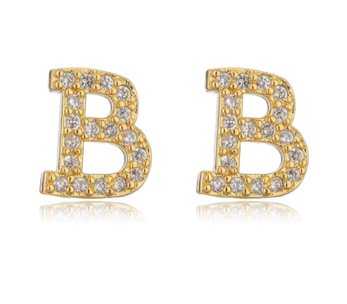 Taylor - Boucles d'oreilles lettres (initiales)