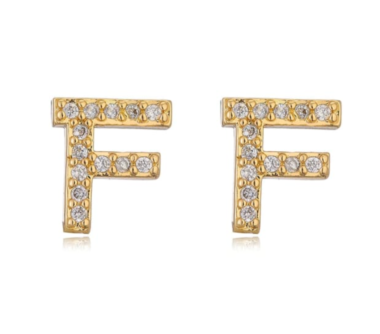 Taylor - Boucles d'oreilles lettres (initiales)