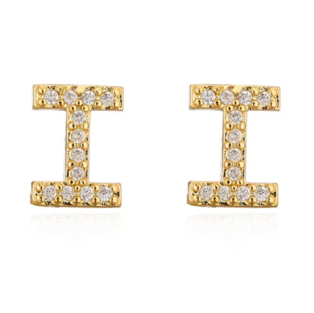 Taylor - Boucles d'oreilles lettres (initiales)