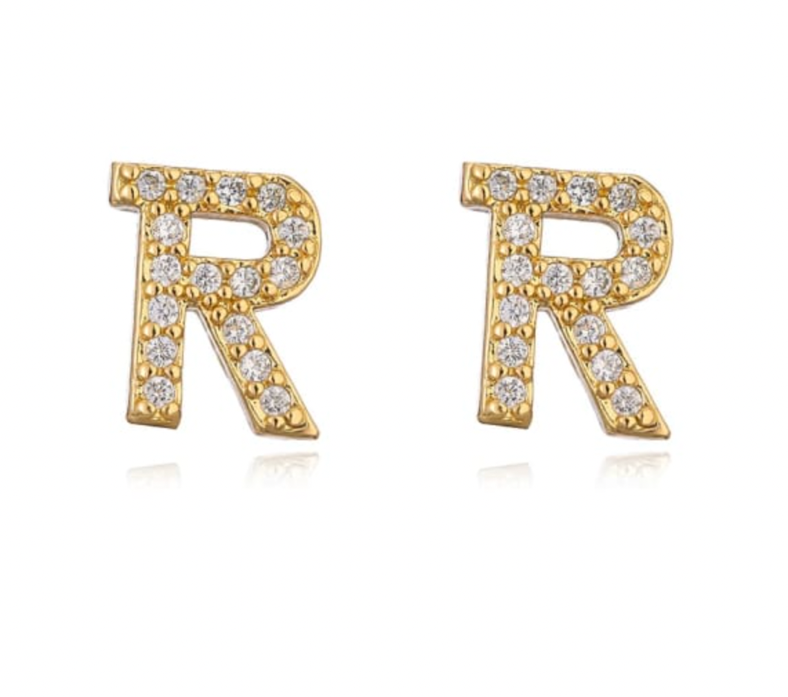 Taylor - Boucles d'oreilles lettres (initiales)