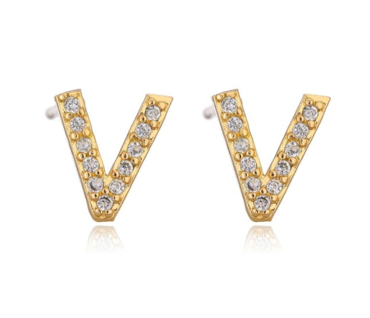 Taylor - Boucles d'oreilles lettres (initiales)