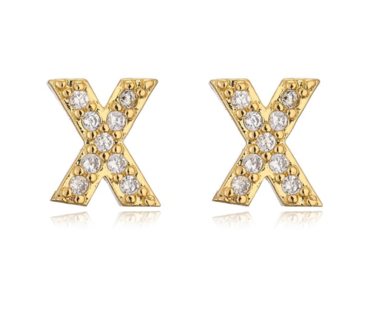 Taylor - Boucles d'oreilles lettres (initiales)