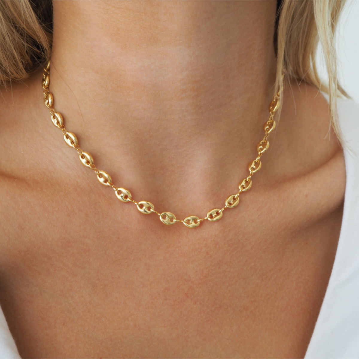 Collier de couches ovales