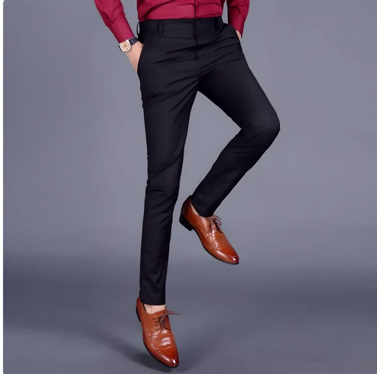 Éric – Pantalon homme à taille élastique