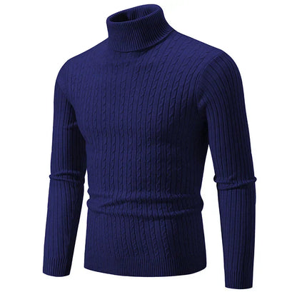 Benjamin - Pull col roulé élégant et confortable pour homme