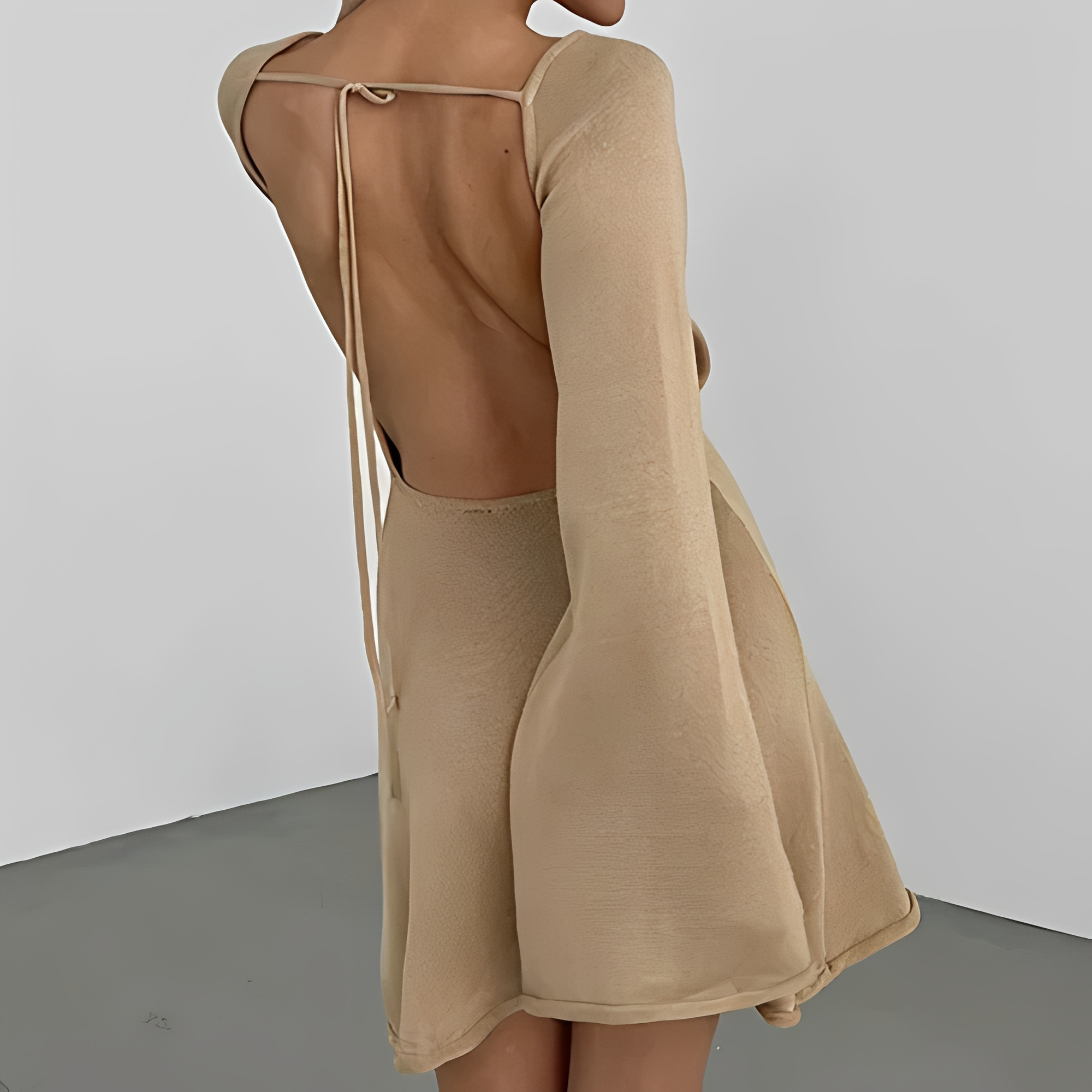 Aryana - Robe d'été élégante à manches longues pour femme