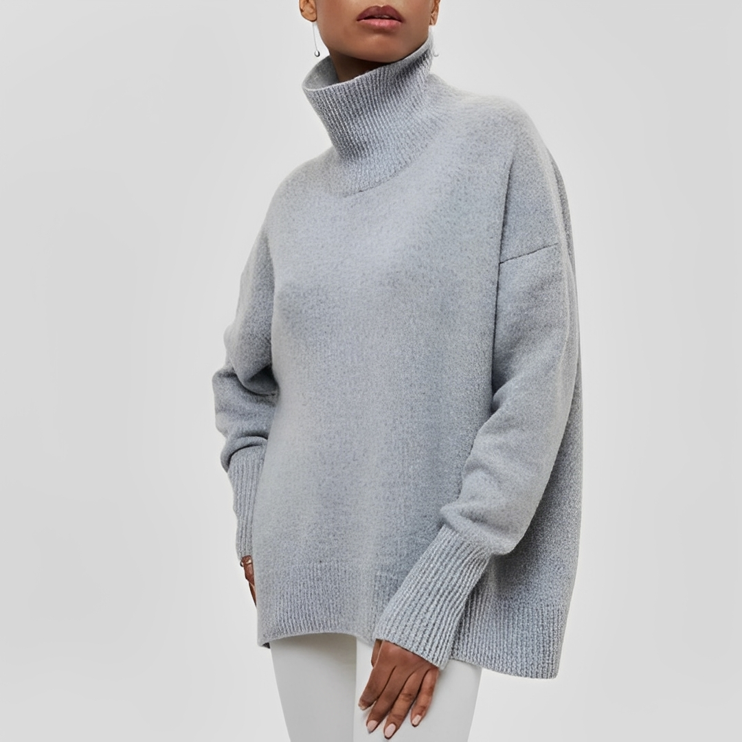 Caren - Comfortable turtleneck sweater for women