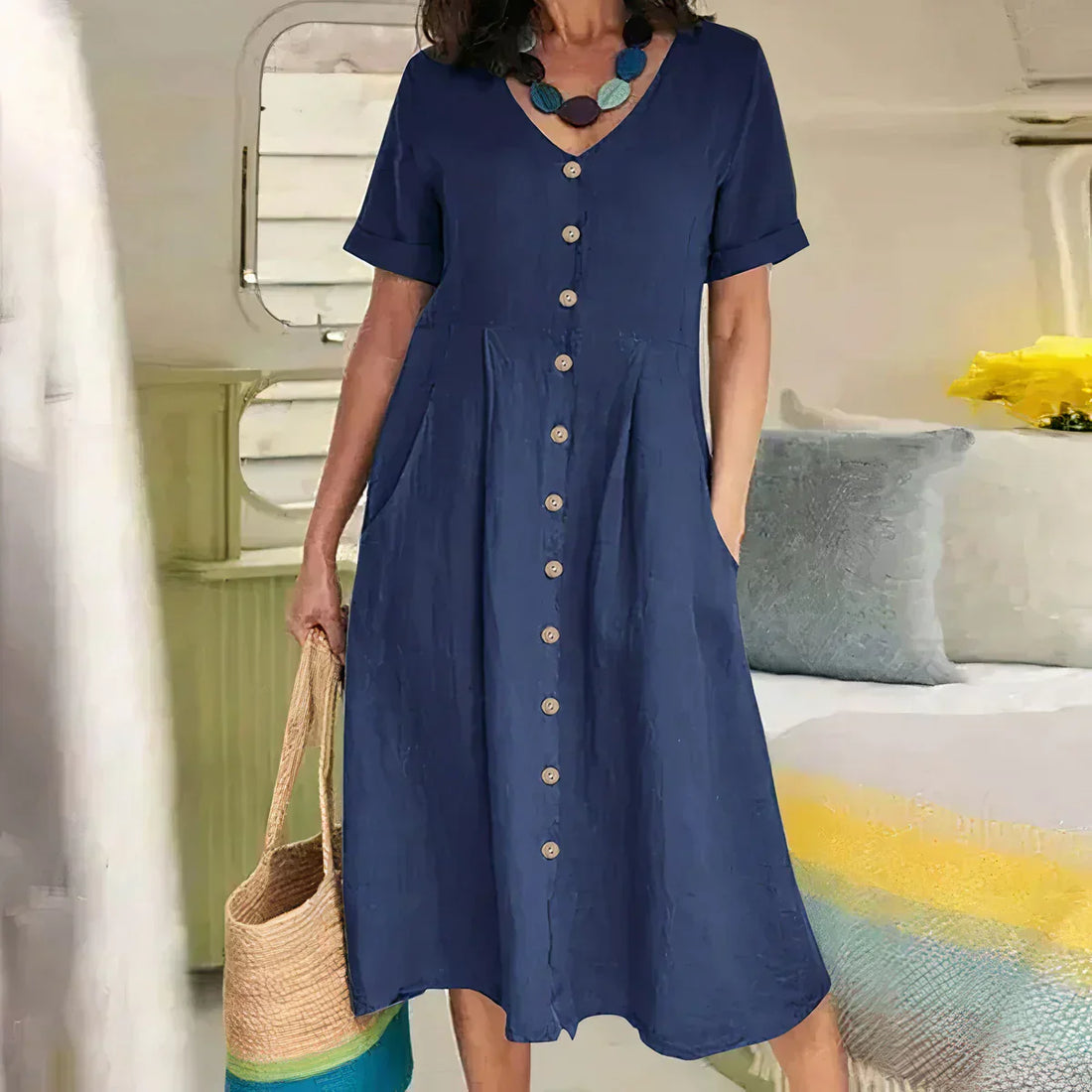Quency - Robe d'été fluide et chic pour femmes