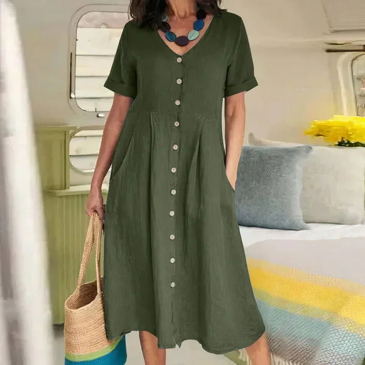 Quency - Robe d'été fluide et chic pour femmes