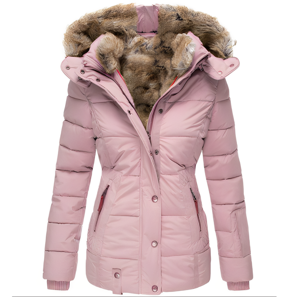 Romilly - Veste stylée et chaude avec capuche