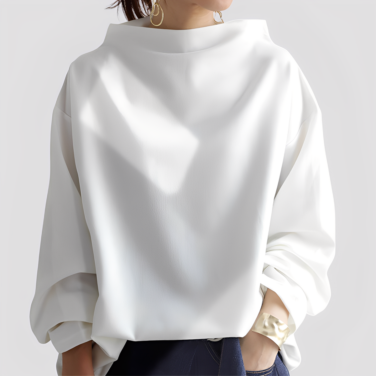 Twyla - Pull à coupe décontractée