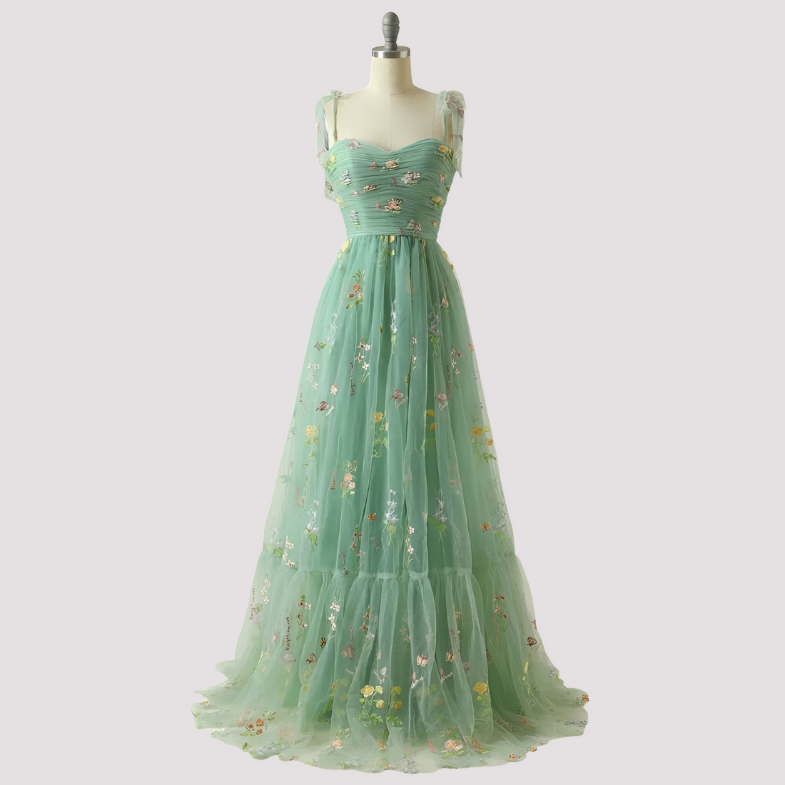 Livia - Robe de bal élégante avec broderie florale