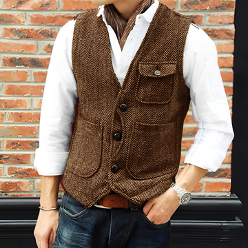 Matthew - Manteau en tweed élégant