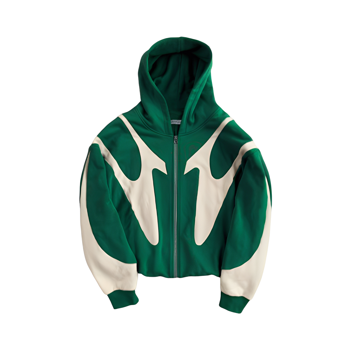 Lloyd - Sweat à capuche moderne avec fermeture éclair et imprimé graphique pour hommes