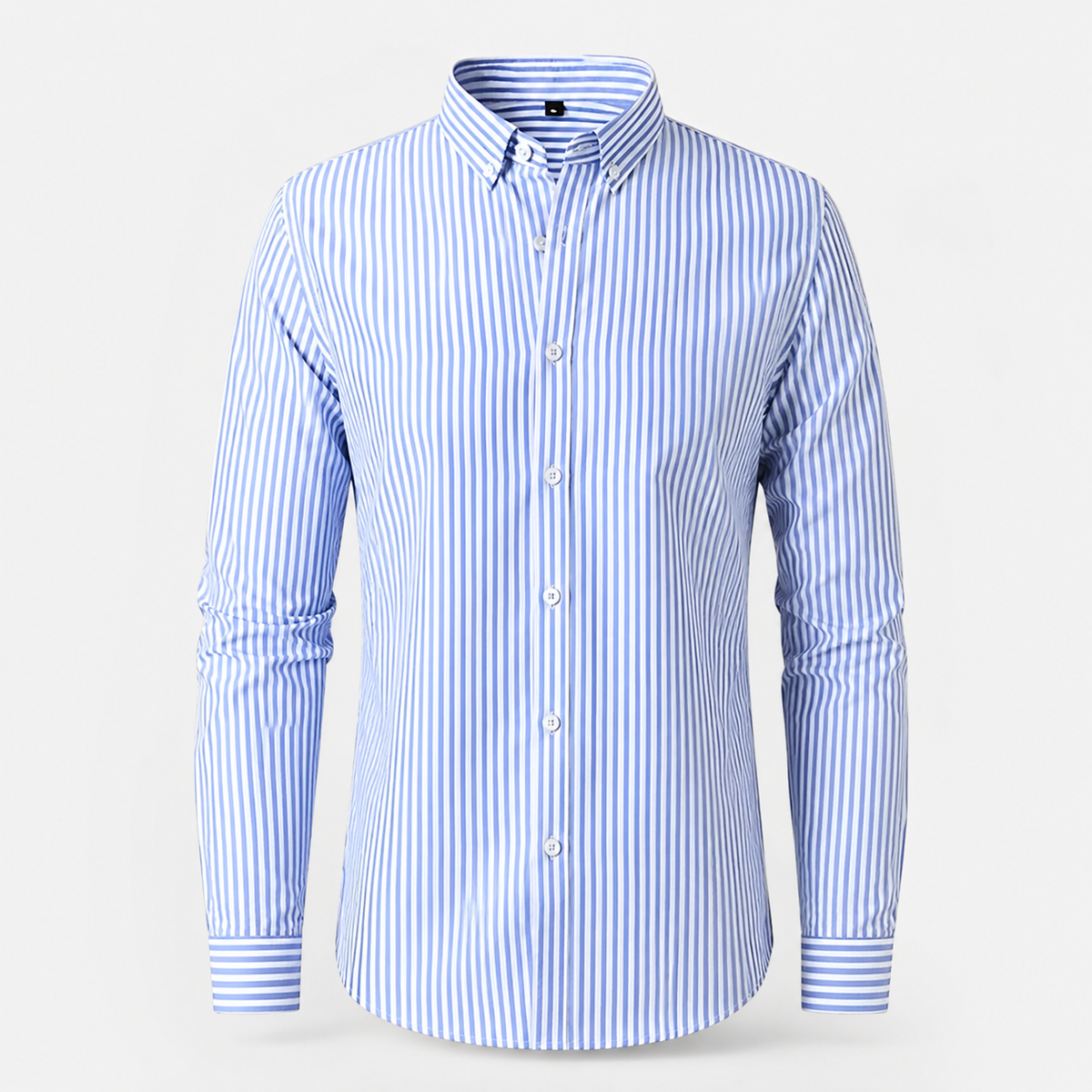 Hassan - Chemise classique avec rayures pour hommes
