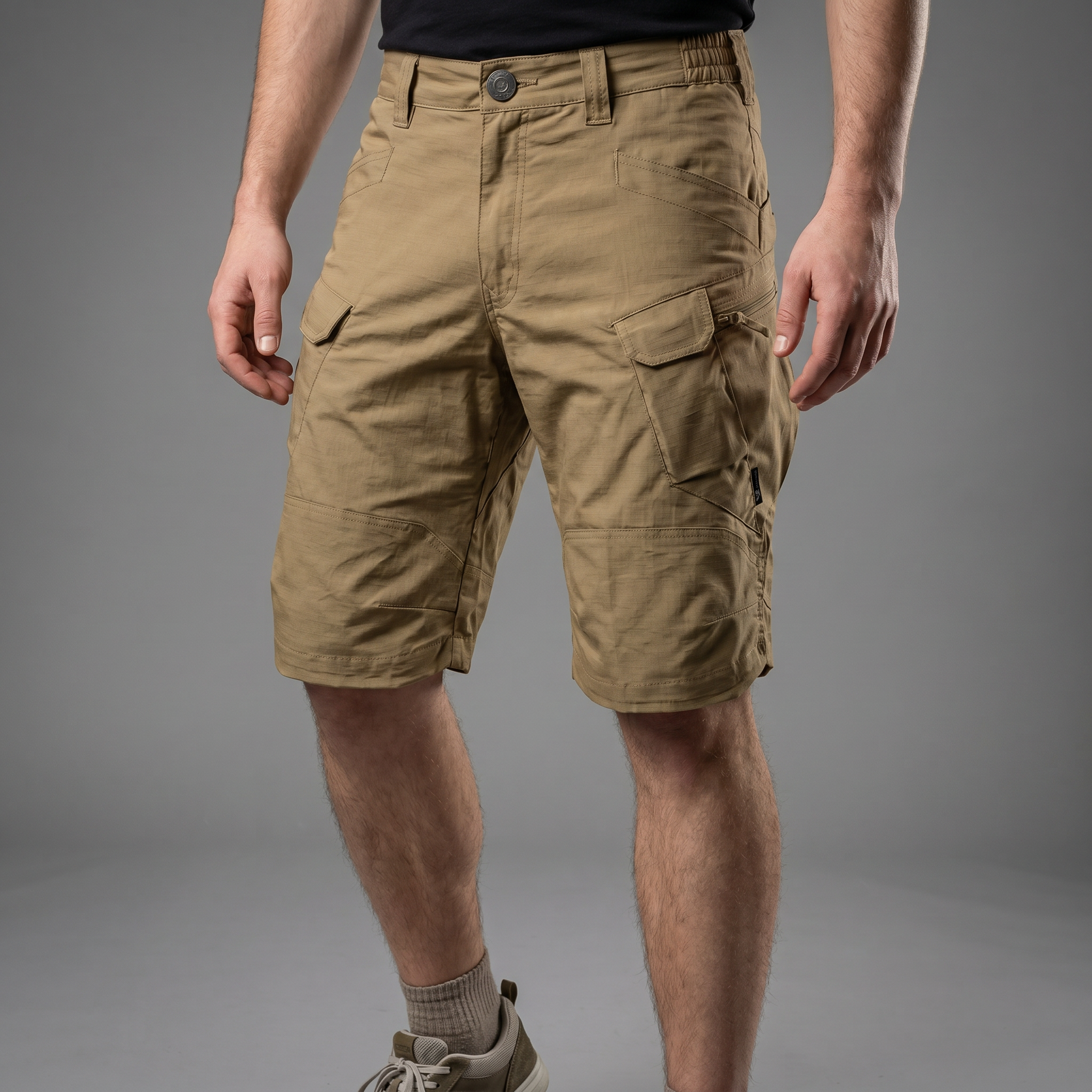 Rocco - Short Homme - pour Tenue Tactique en Plein Air