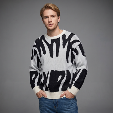 Edan - Pull confortable et chaud en laine pour homme