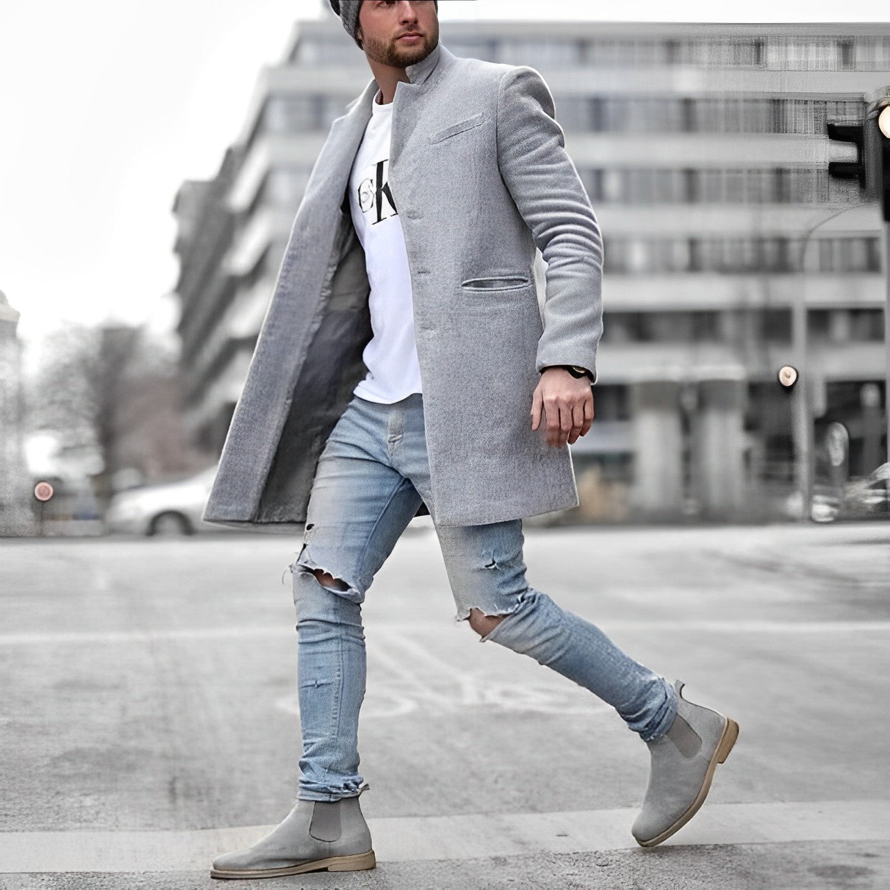 Hardy – Manteau long au style moderne
