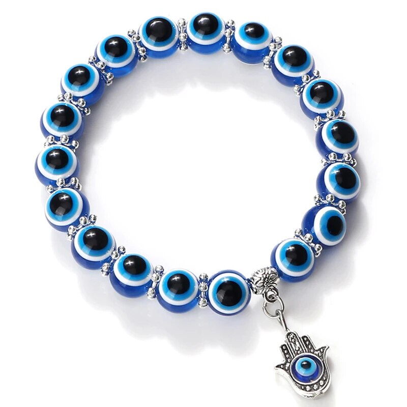 Bracelet de cheville Evil Eye Ocean Style - Karma et Chance