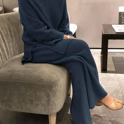 Samantha – Ensemble Tricoté Décontracté Pull & Pantalon