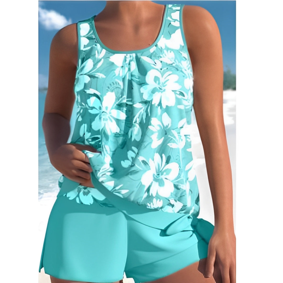 Delice - Tankini-set à motif fleuri