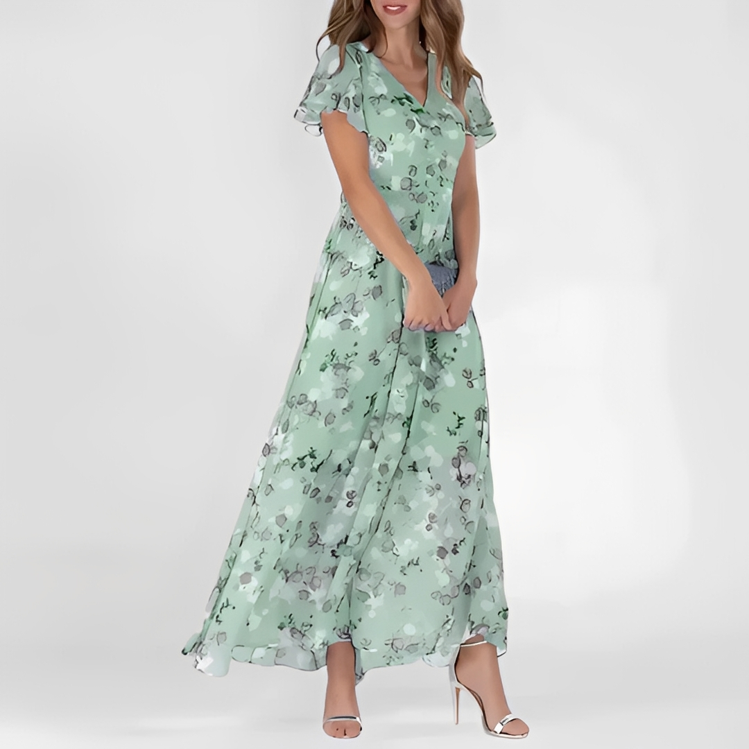 Davonie - Robe Florale Élégante
