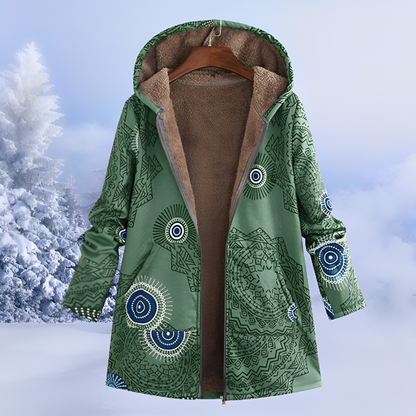 FluffCoat - Veste d'Hiver à Motifs