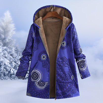 FluffCoat - Veste d'Hiver à Motifs