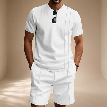 Douglas - Ensemble Chic 2 Pièces avec Texture Nid d'Abeille