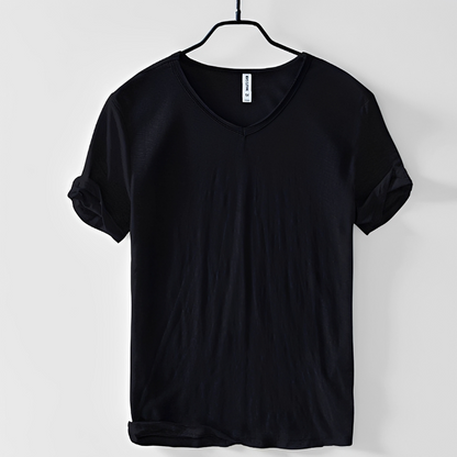 Lardo - T-shirt homme uni et respirant