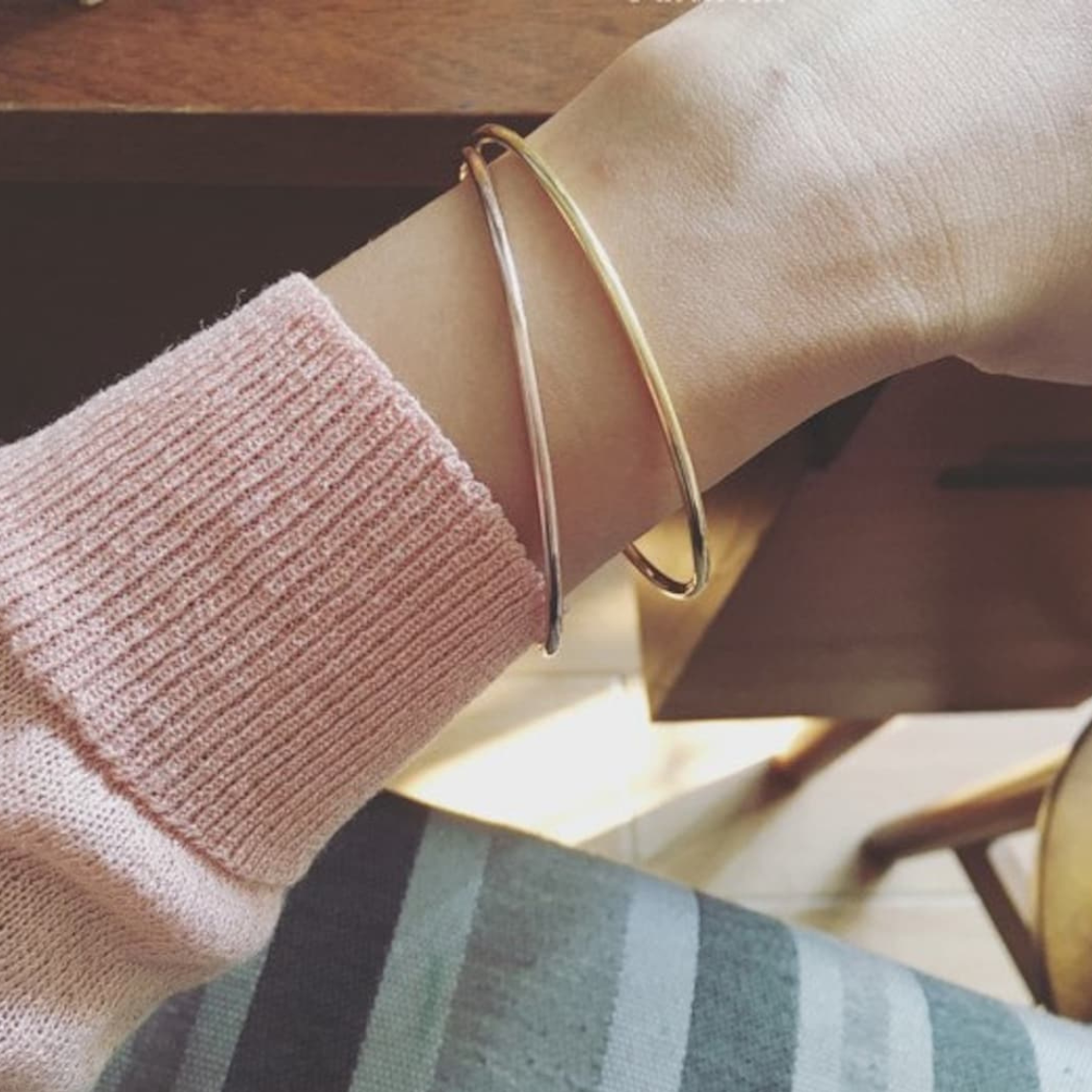 Bracelet classique - Bracelet en or à glisser