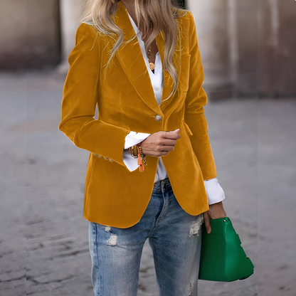 Lyliane - Casual classic jacket with buttons for women