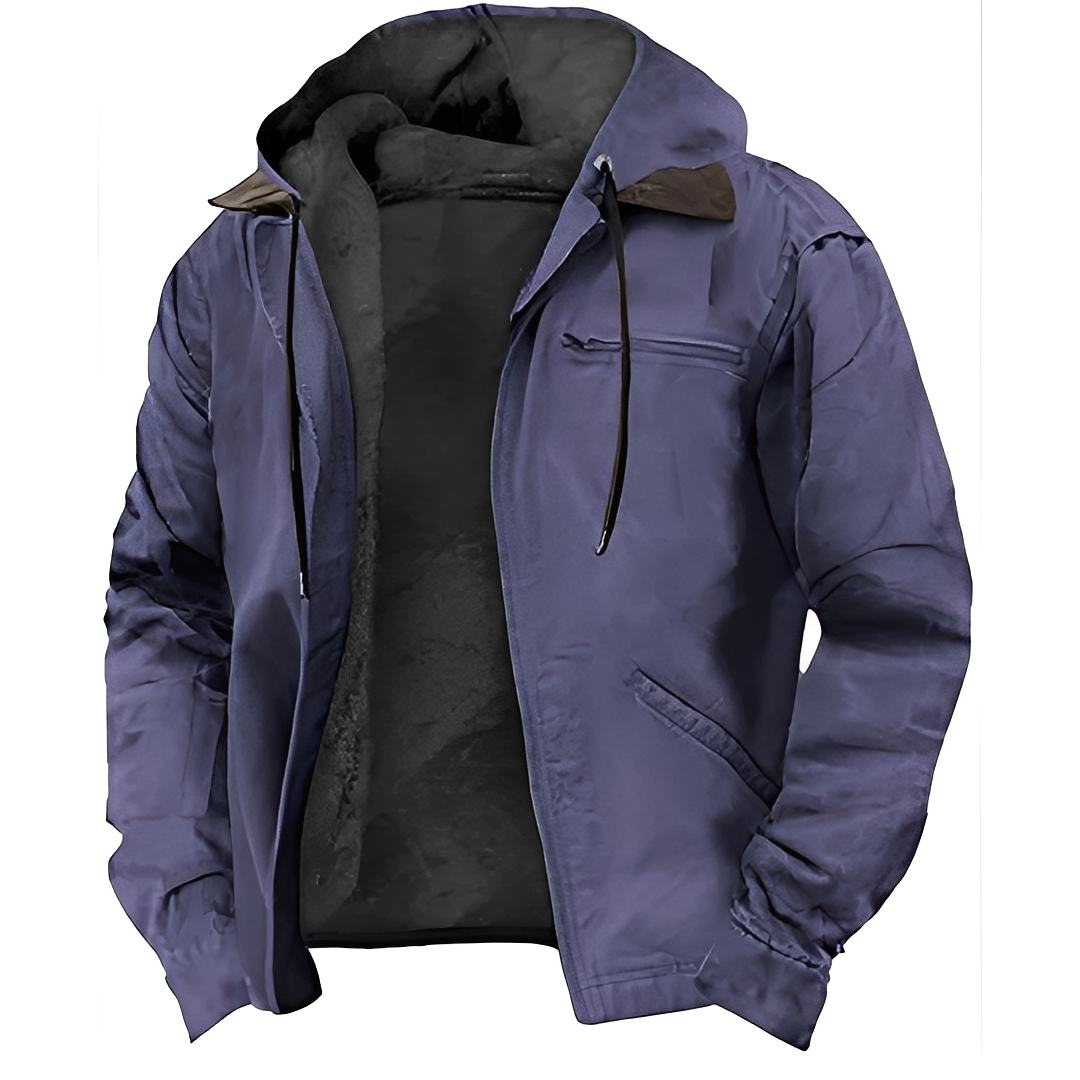 Mickaël – Manteau élégant avec poche zippée pour homme