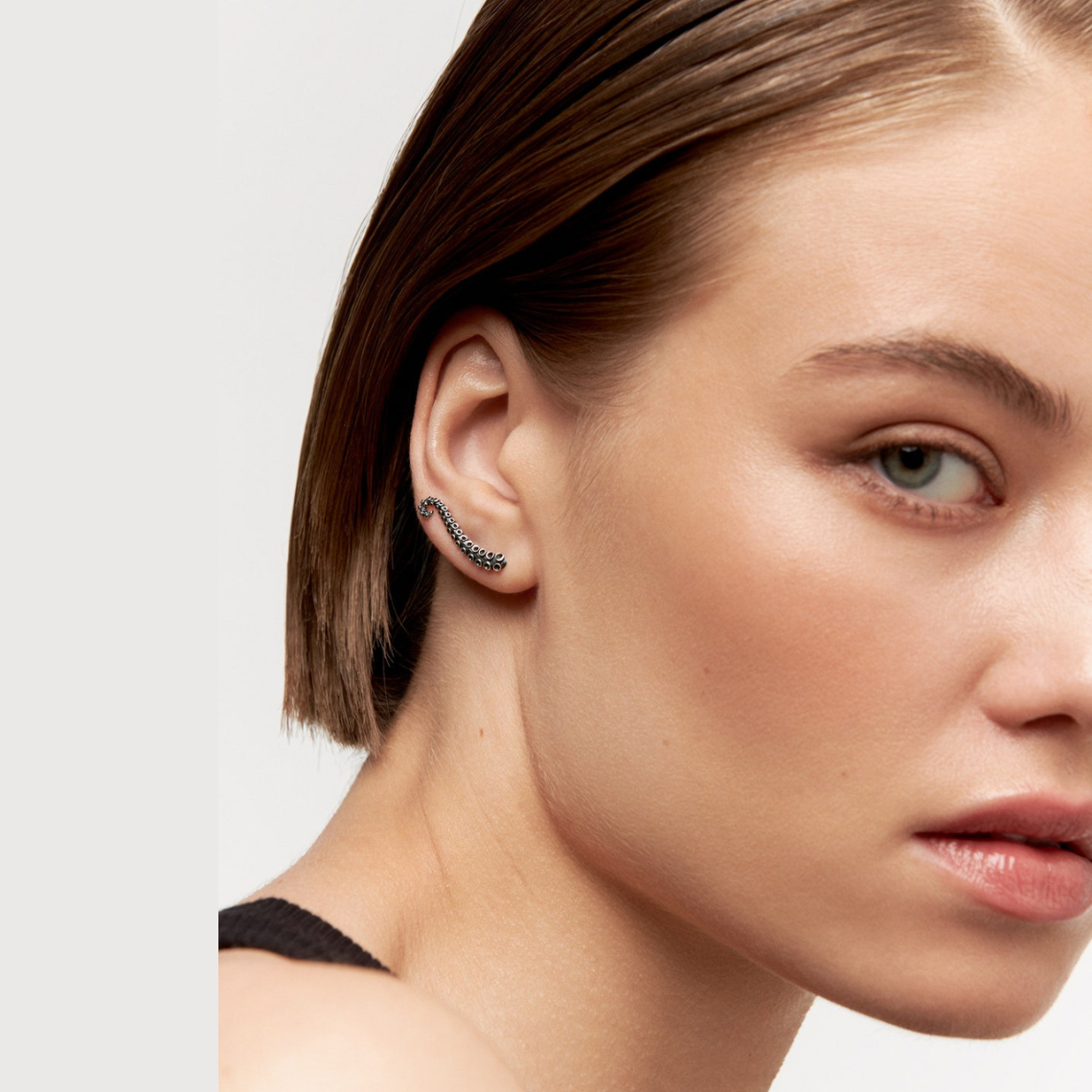 Climber d'oreille pieuvre - Boucles d'oreilles tentacule