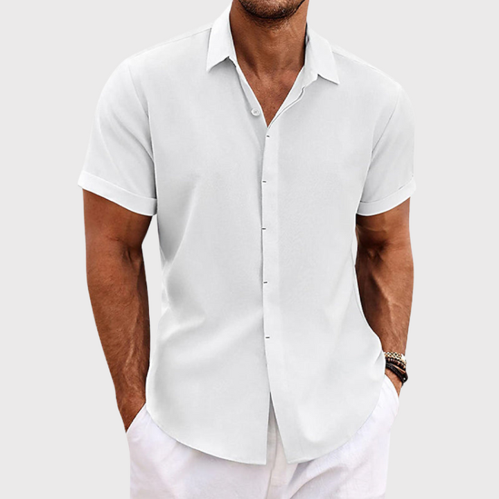 Oberon - Chemise à manches courtes légère pour hommes