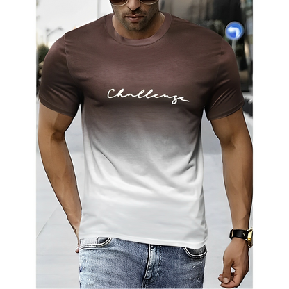 Josiah - Tee-shirt à imprimé dégradé pour hommes