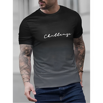 Josiah - Tee-shirt à imprimé dégradé pour hommes