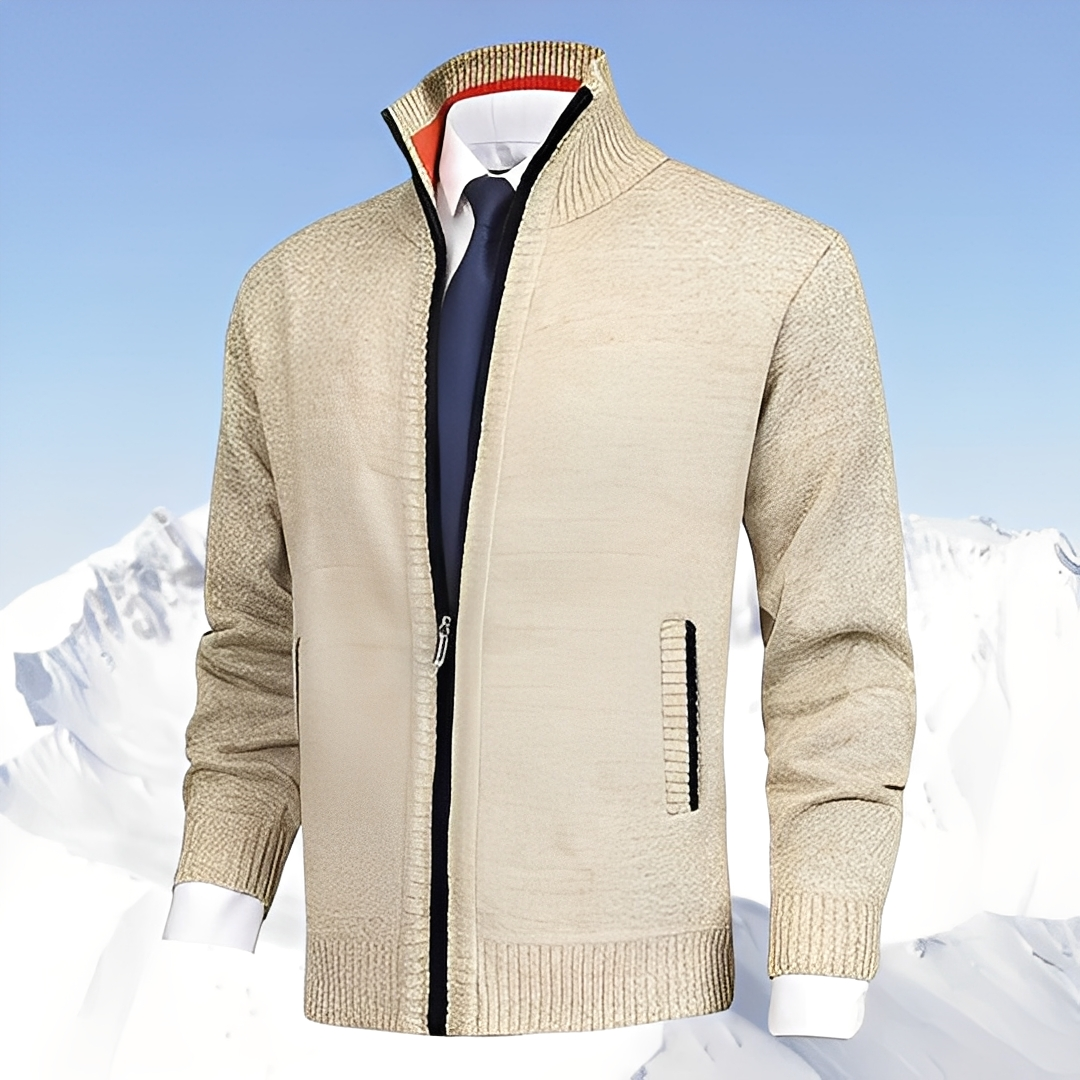Josyane - Elegant and comfortable men's sweater jacket