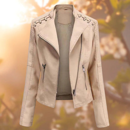 Lara – Veste en cuir classique