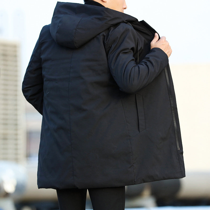 Jonas – Parka d'hiver avec capuche pour hommes et doublure