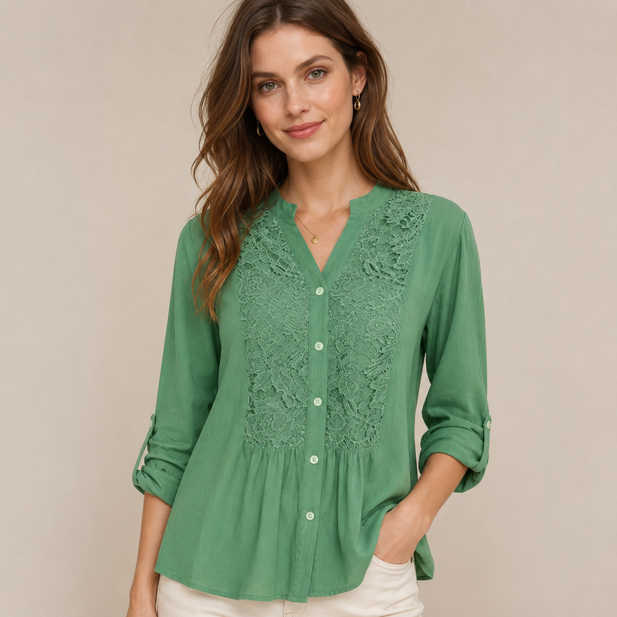 Tanya - Blouse Tunique Élégante