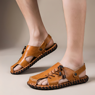 Rowar - Sandales estivales à bout ouvert pour homme