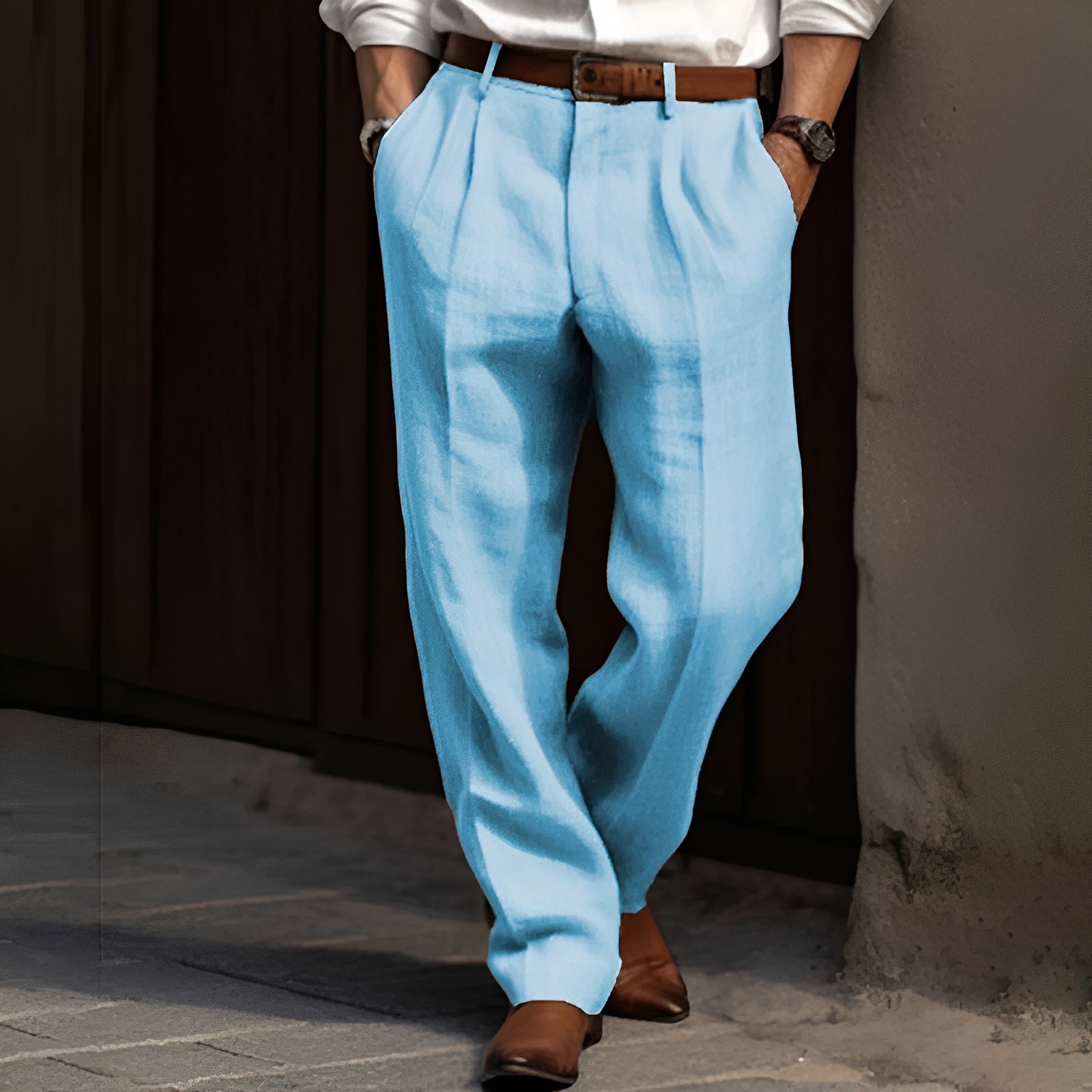 Lennart – Pantalon pour homme à coupe élégante et flexible