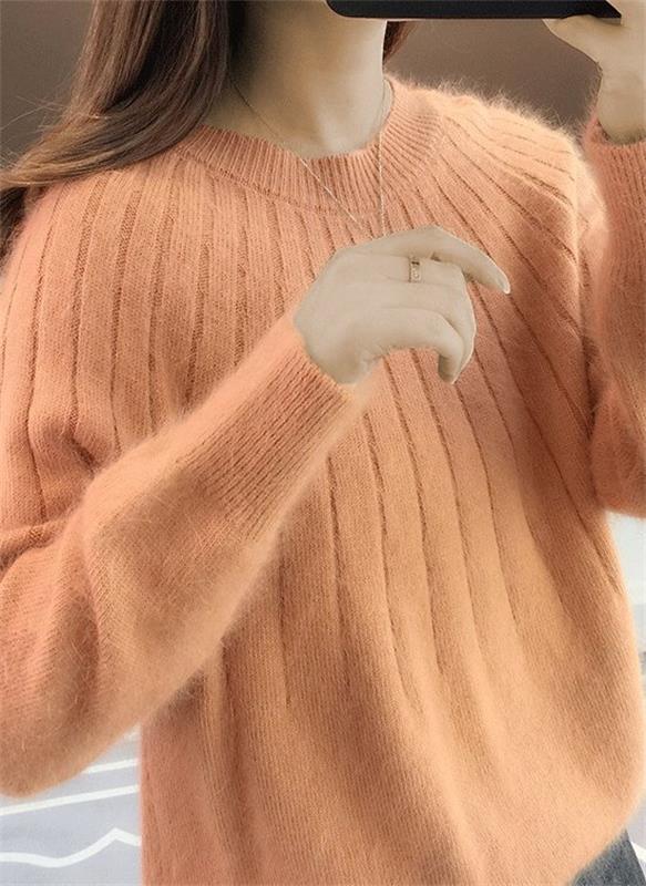 Taimi - Pull en cachemire pour femme : naturellement élégant en couleur fourrure
