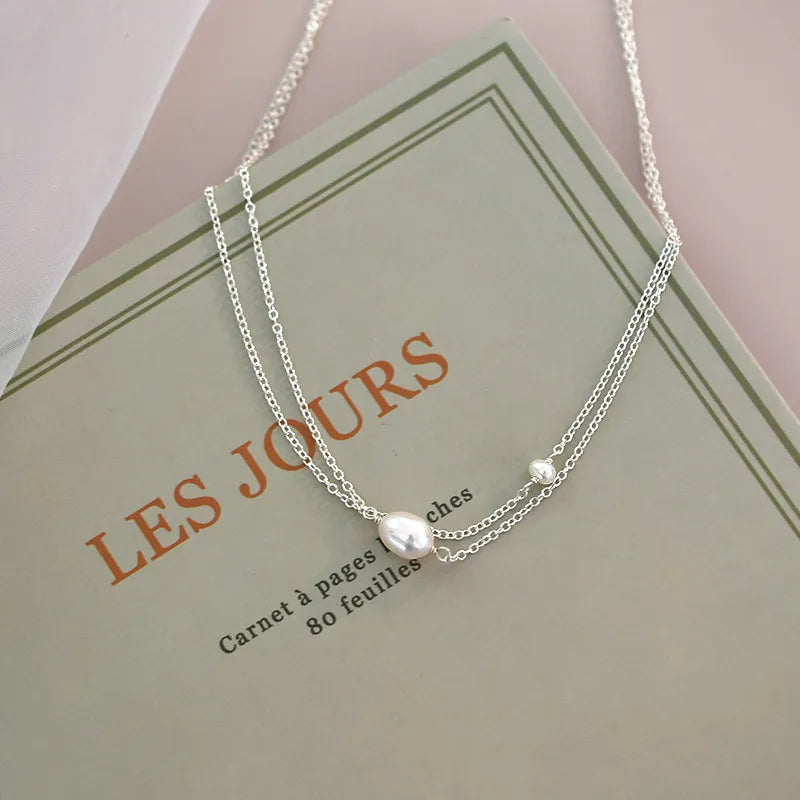 Serenity Shine – Collier de perles d'eau douce
