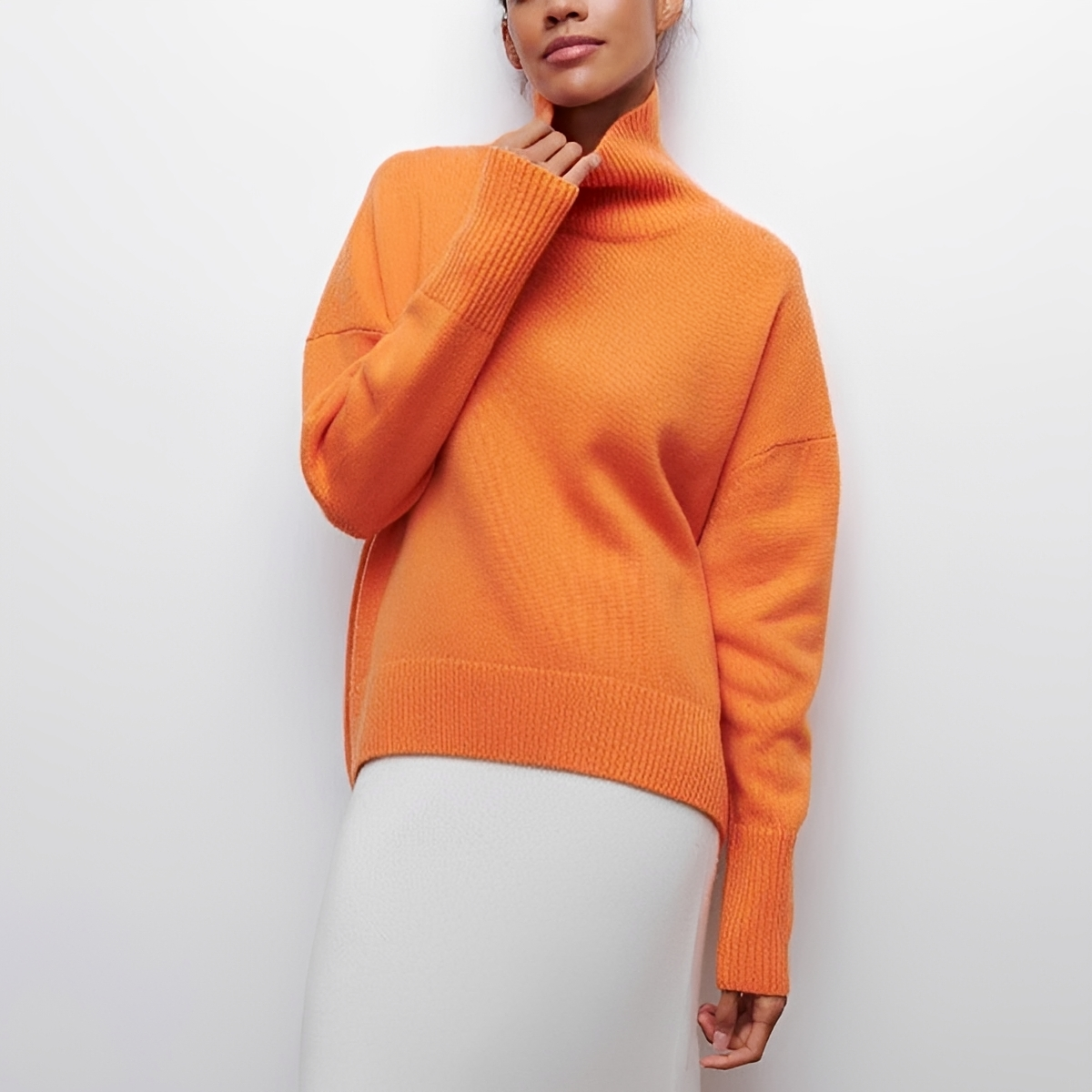 Berenice - Pull à col roulé confortable et élégant