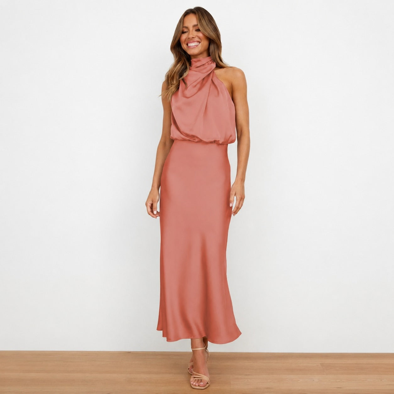 Hansel - Robe midi cocktail élégante