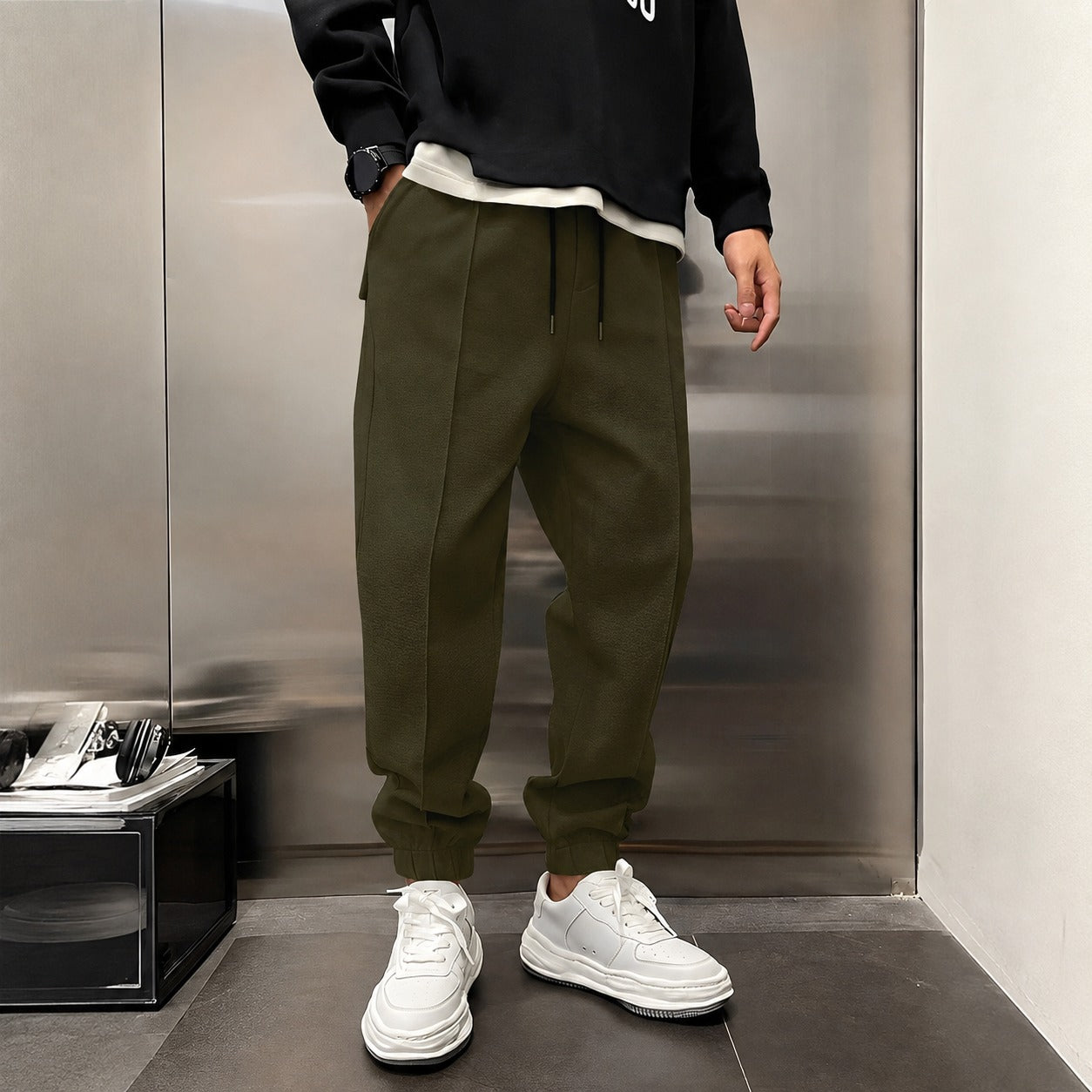 Philip - Pantalons homme confortables style décontracté