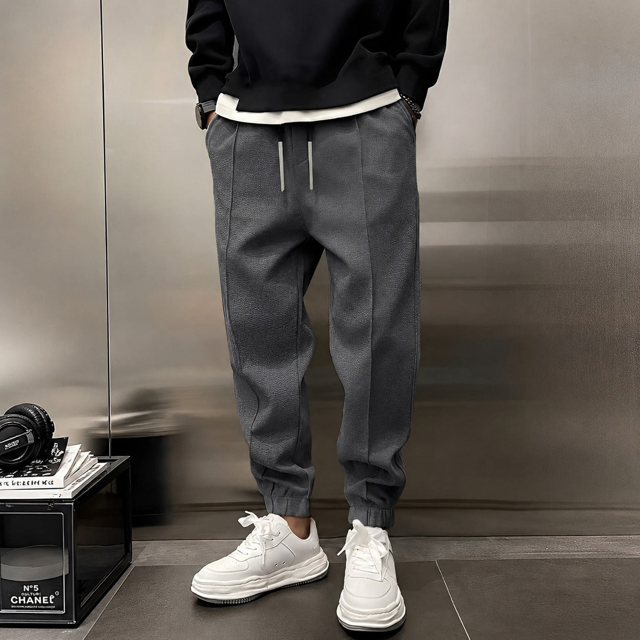 Philip - Pantalons homme confortables style décontracté